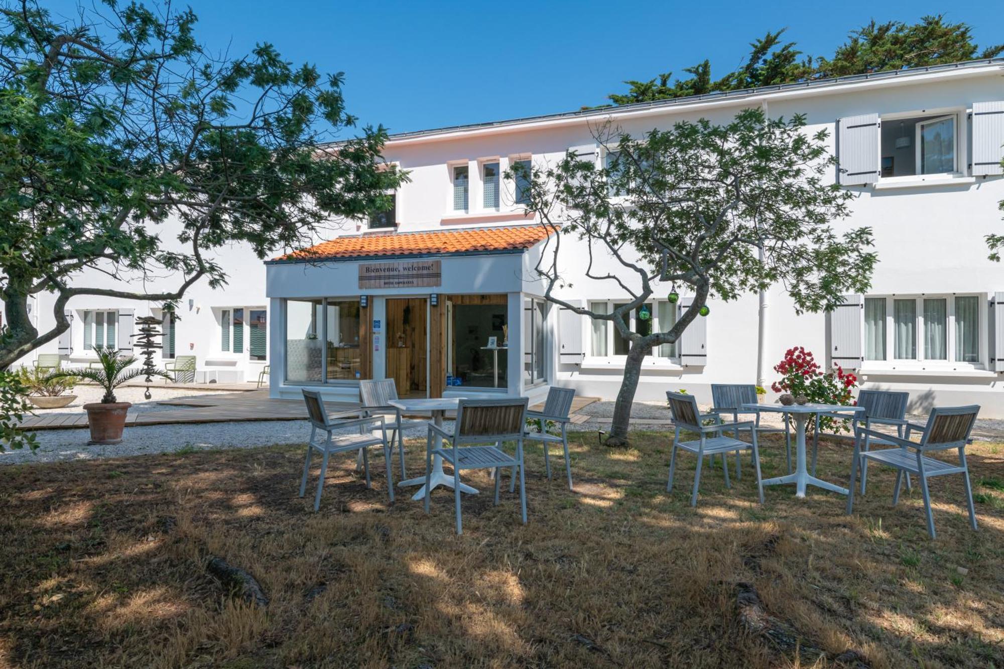 Hotel Esperanza Noirmoutier-en-l'Île Exterior foto